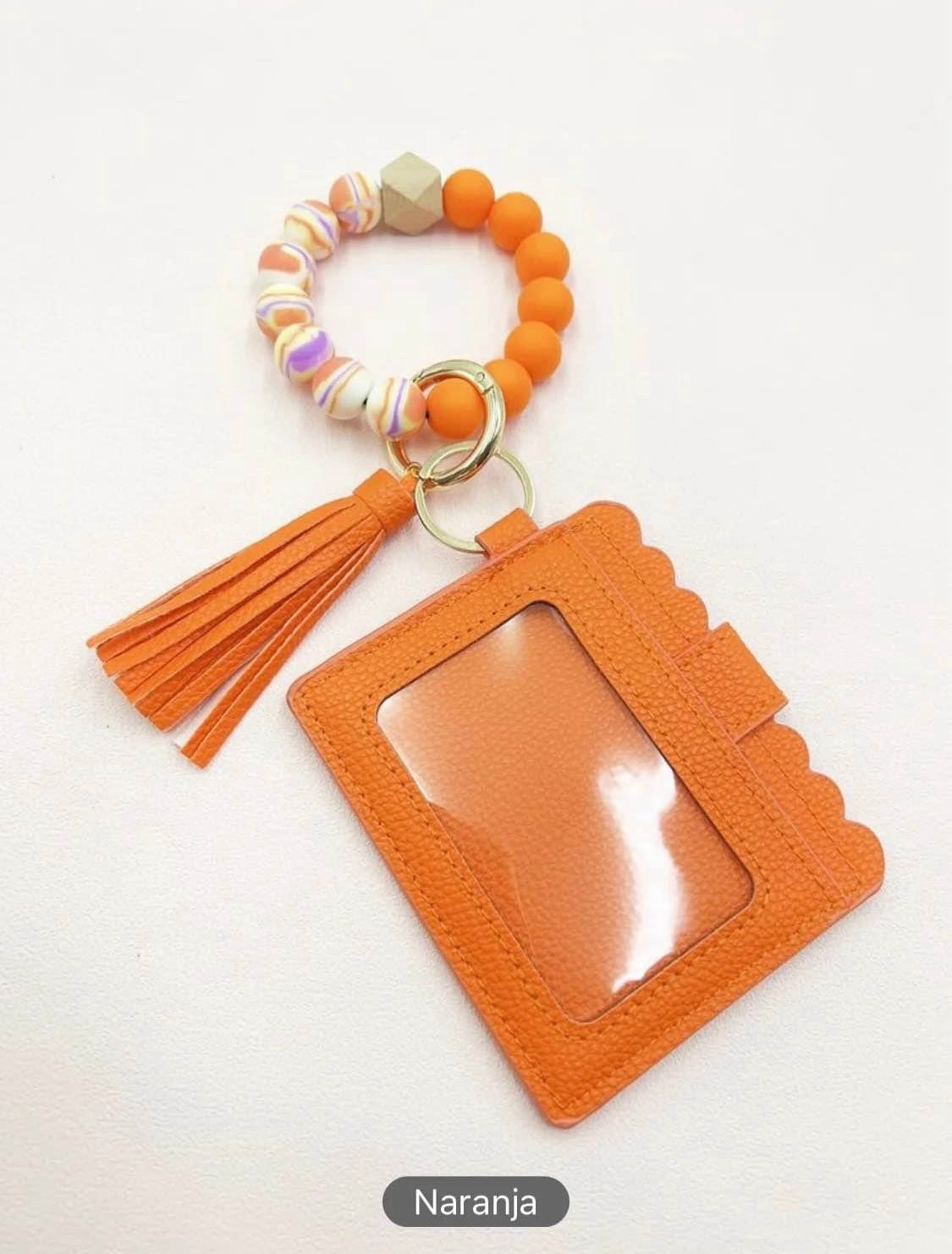 Tarjetero llavero y monedero