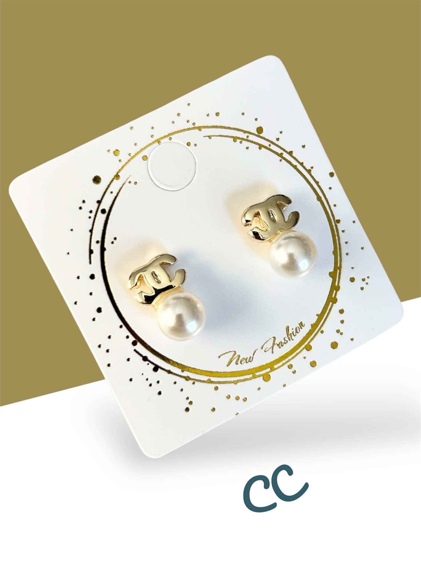 Arete Inspirado CC / Oro Laminado 18K