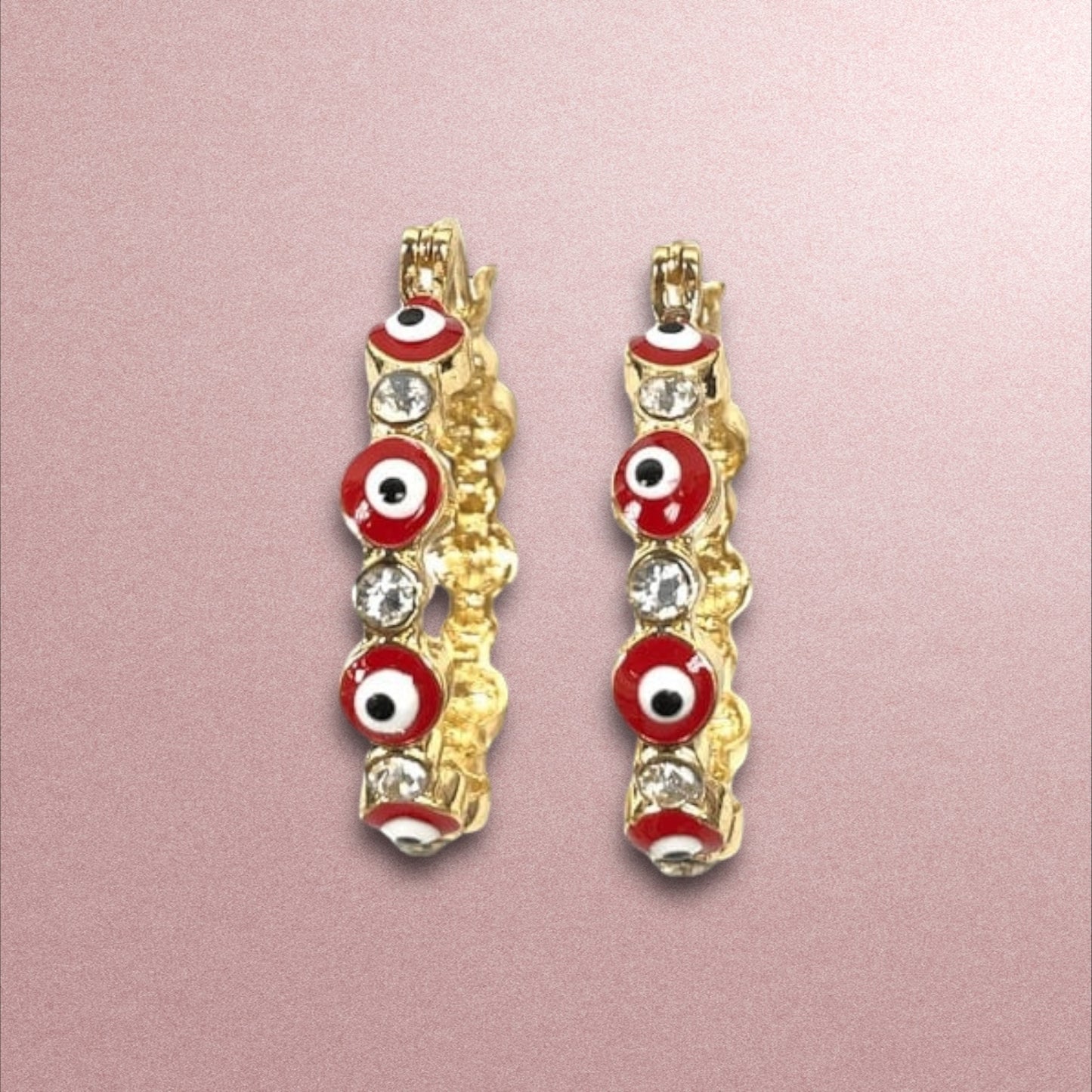 Arracadas ojito / Oro Laminado 18K