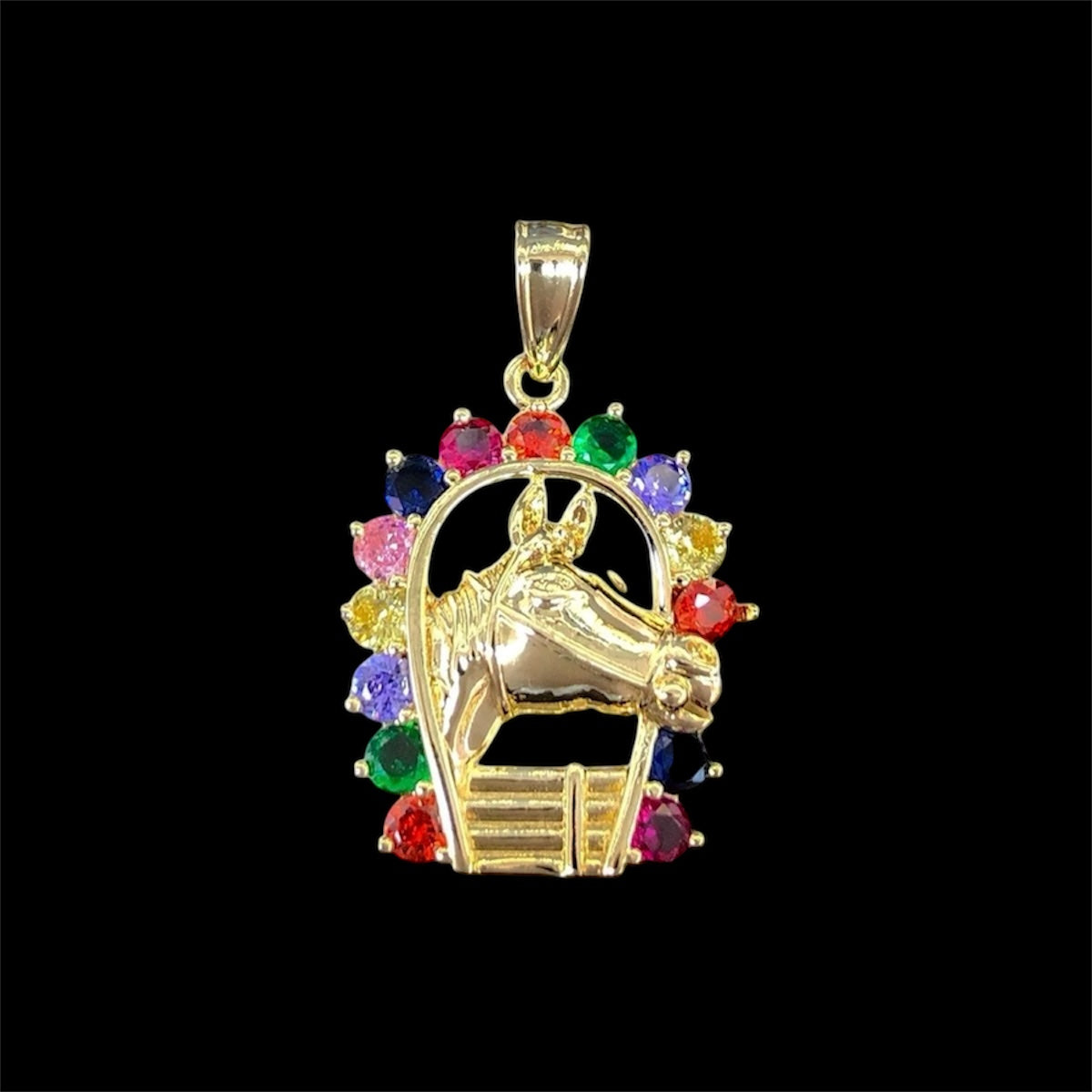 Dije Herradura / Oro Laminado 18K