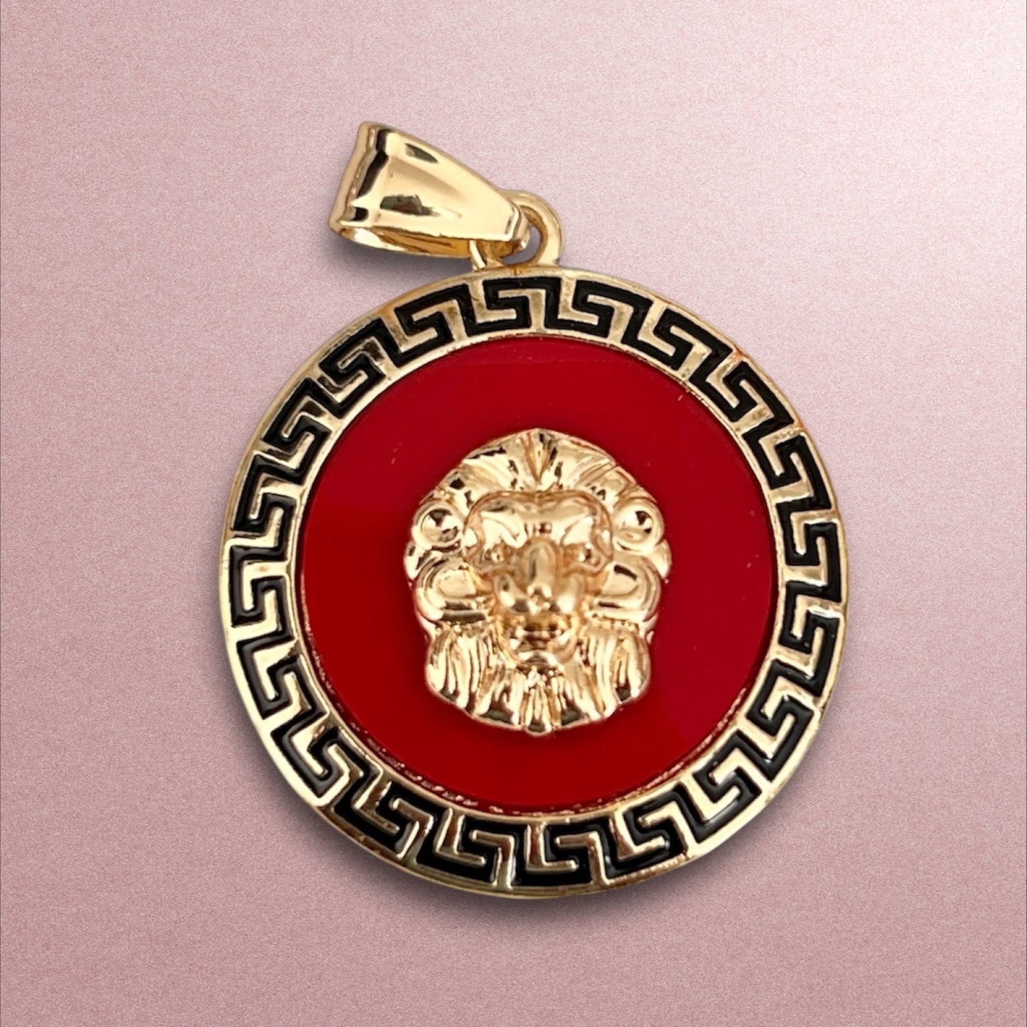 Medalla Leon / Oro Laminado 18K