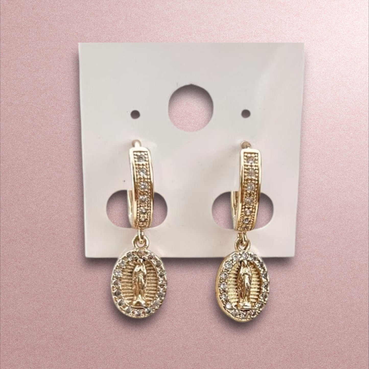 Earrings / 18K gold plated