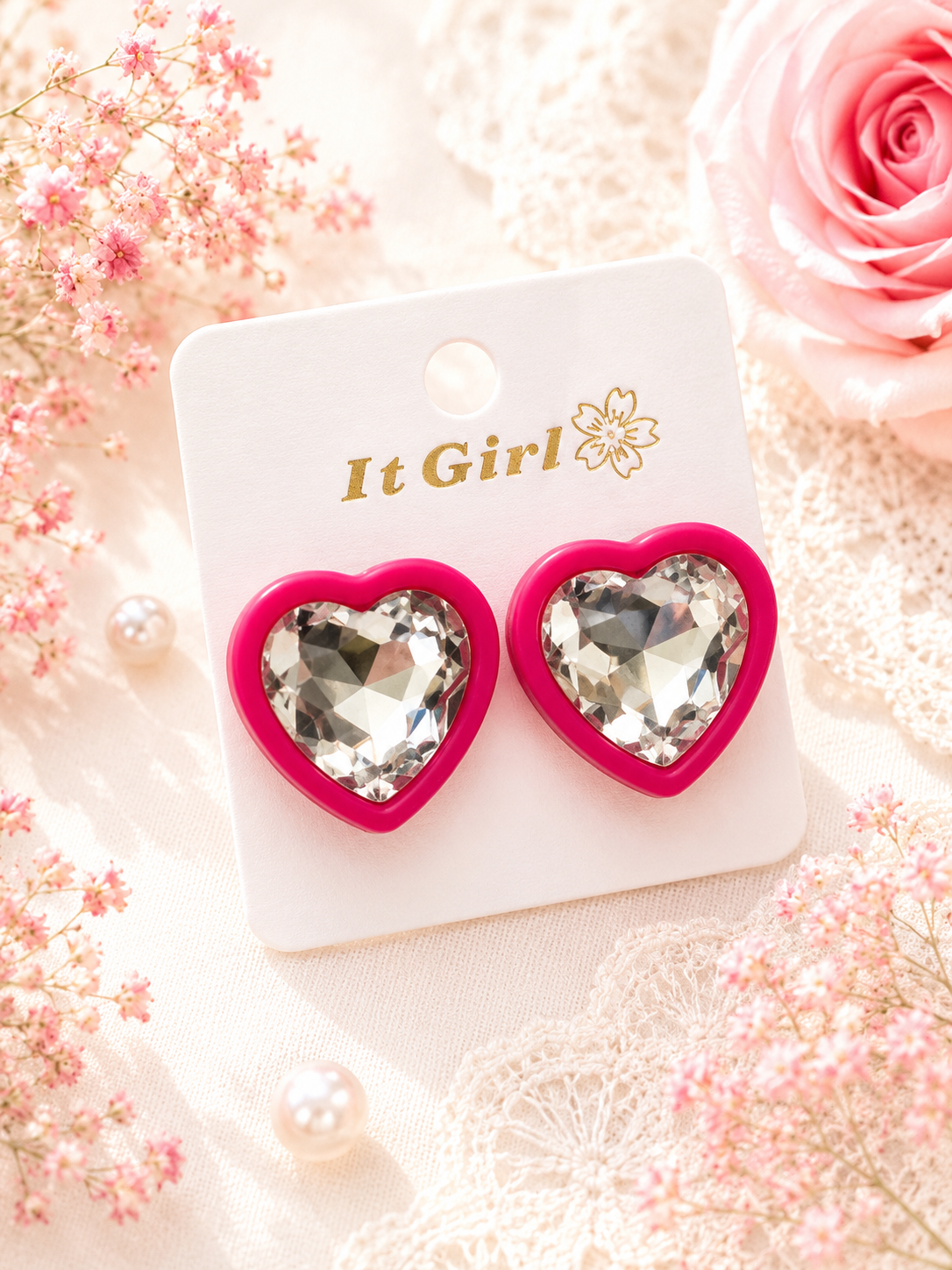 Aretes corazón
