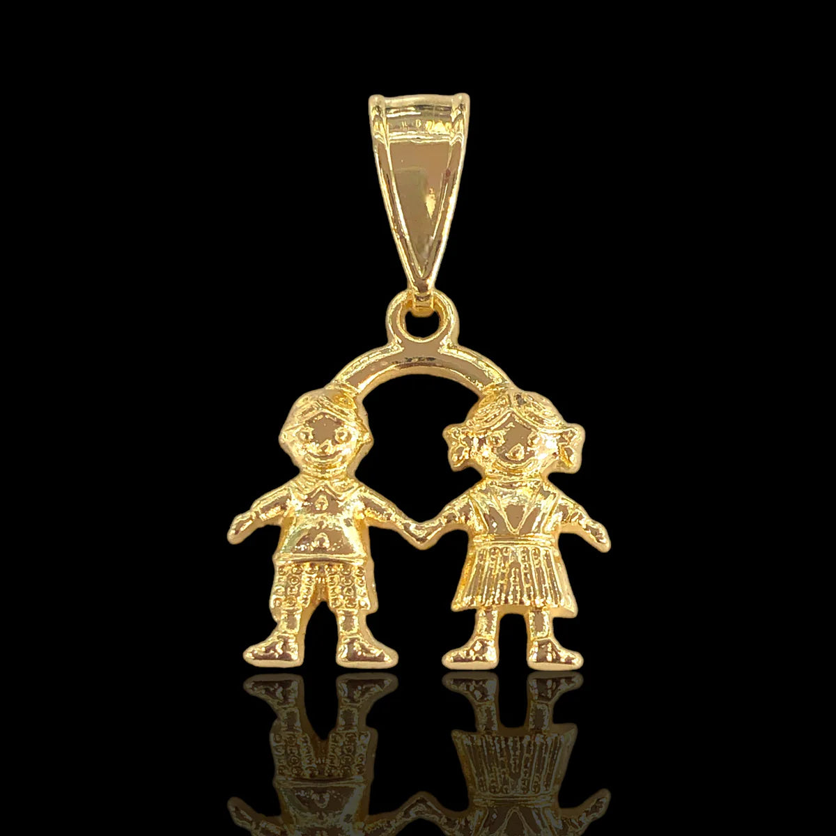 Dije de Niño 👦🏻 y Niña 👧🏻 / Oro Laminado 18K
