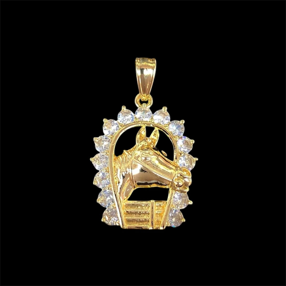 Dije Herradura / Oro Laminado 18K