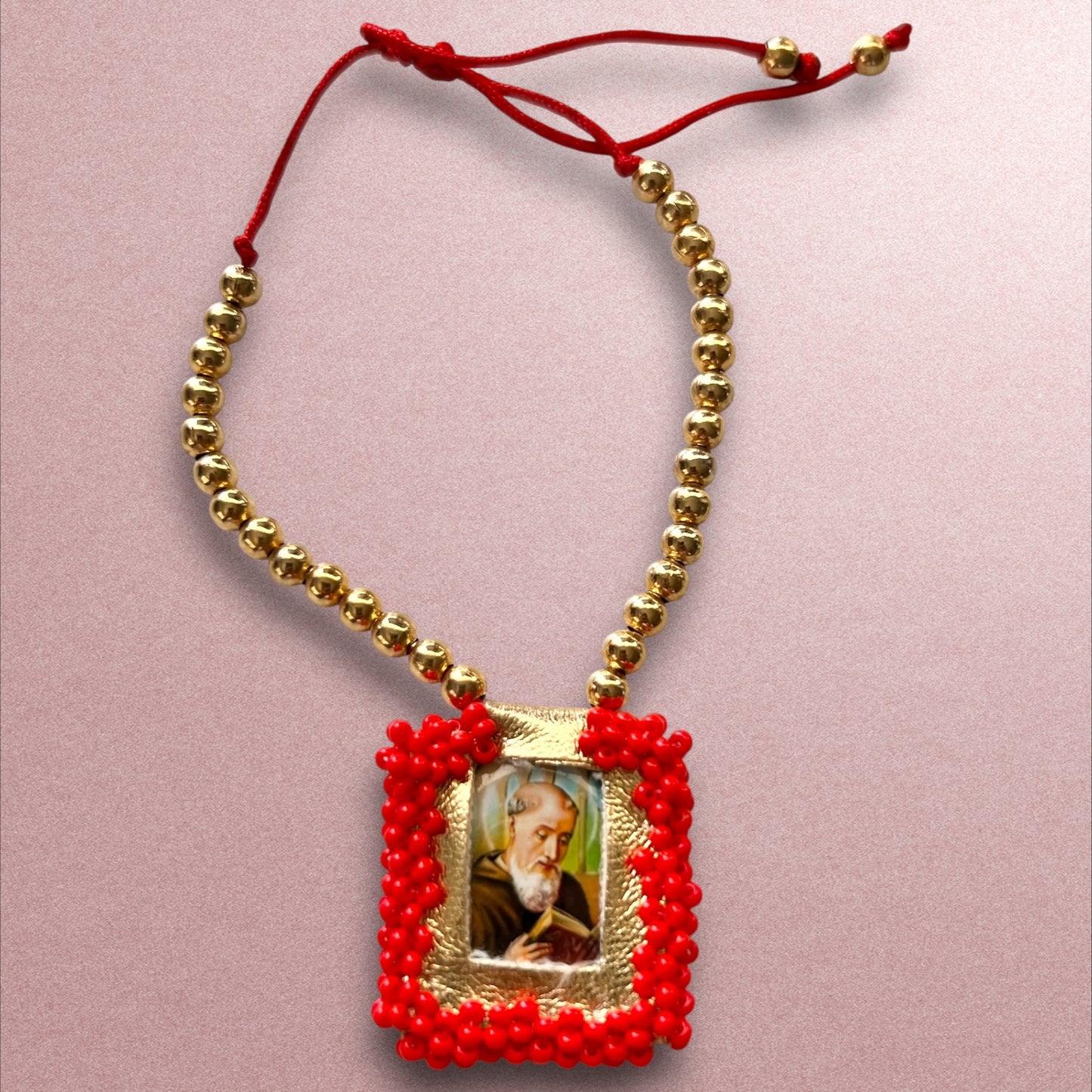 San Benito thread bracelet / 14k gold plate