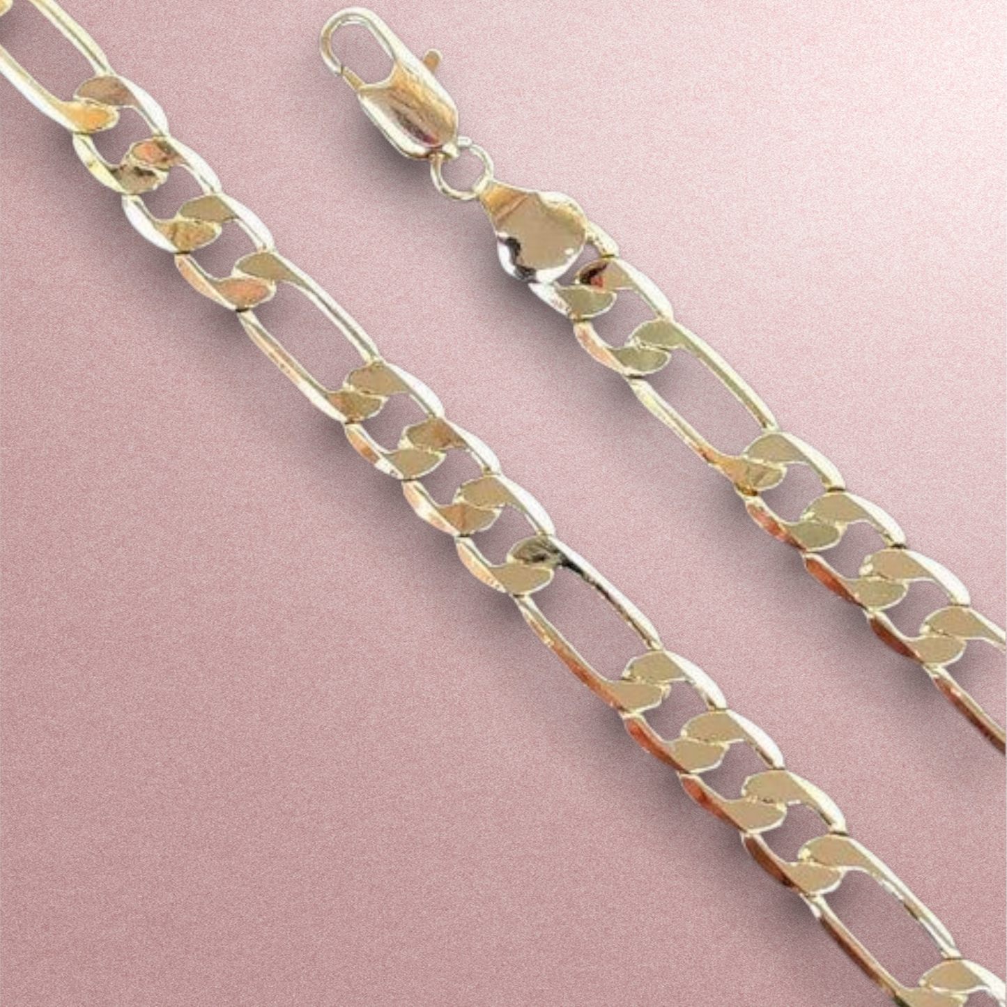 Cadena Fígaro 24” / Oro Laminado 18K