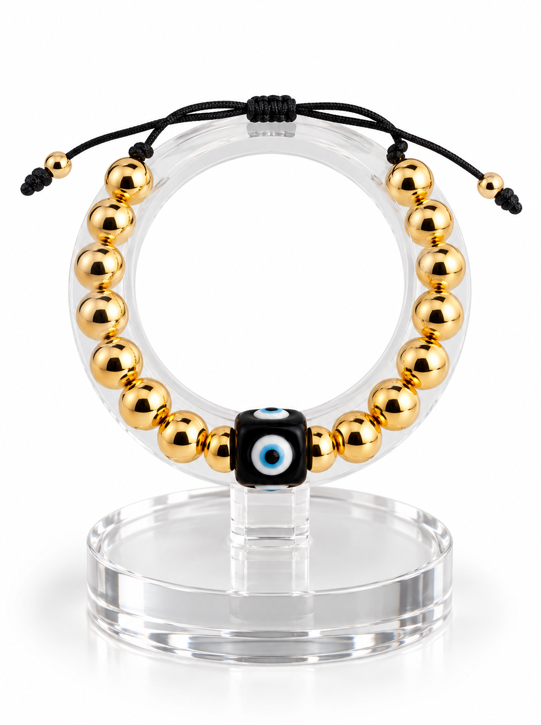 Pulsera Dado / Chapa de Oro 14K