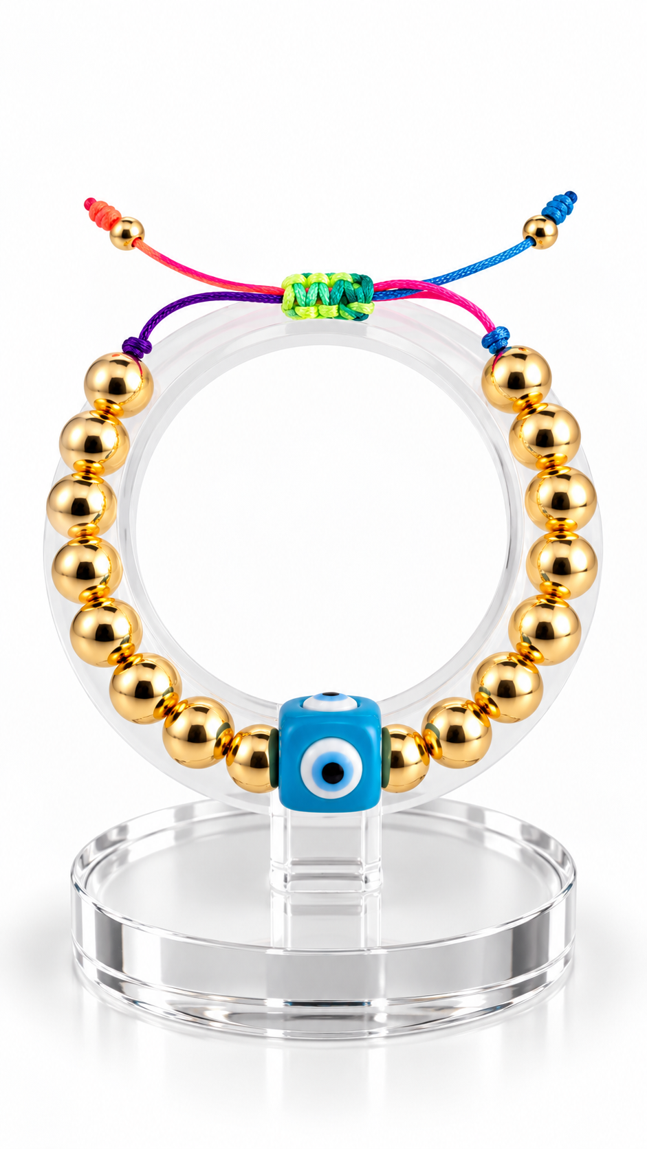 Pulsera Dado / Chapa de Oro 14K