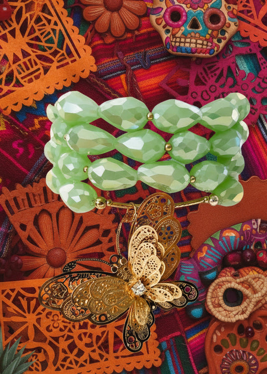 Cuarteto Mariposa 🦋/ Chapa de Oro 14K