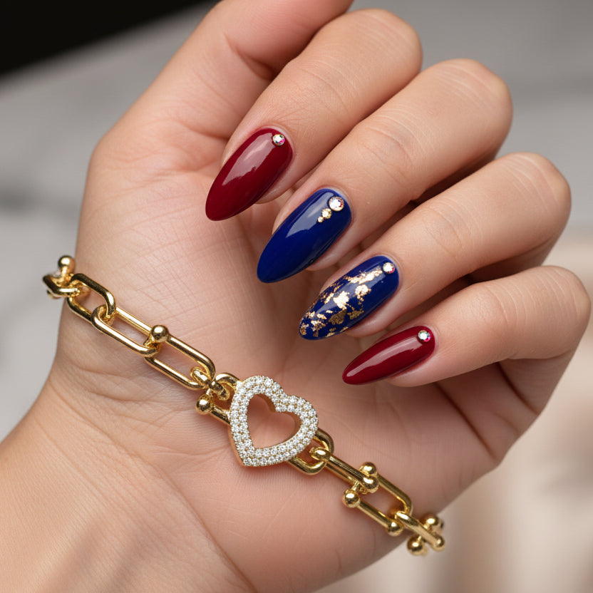 Pulsera Corazón / Oro laminado 18K