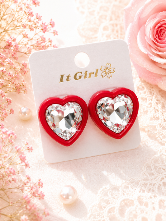 Aretes corazón