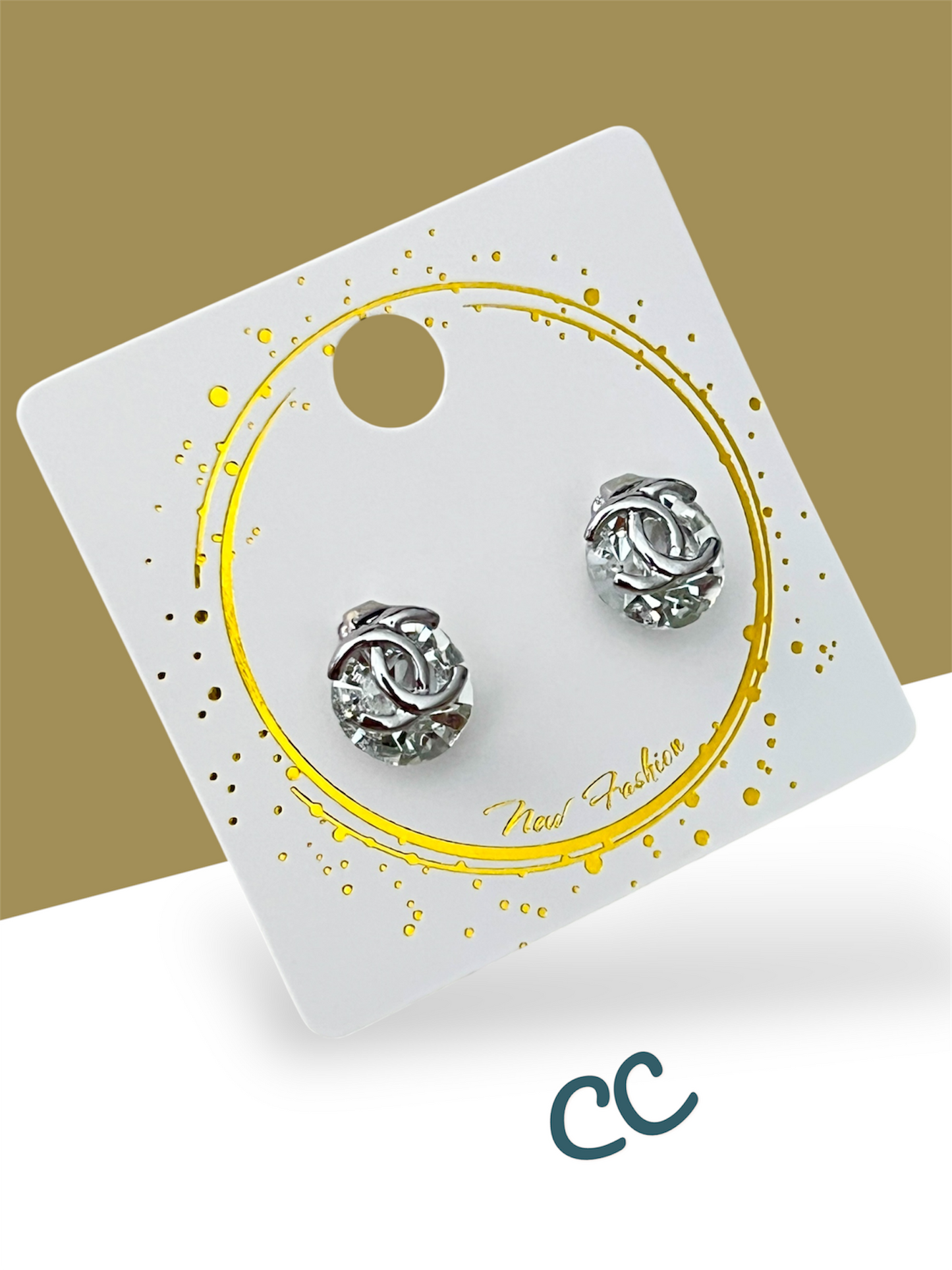 Arete Inspirado CC / Oro Laminado 18K