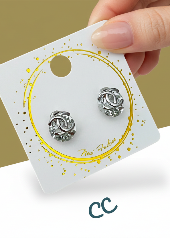 Arete Inspirado CC / Oro Laminado 18K