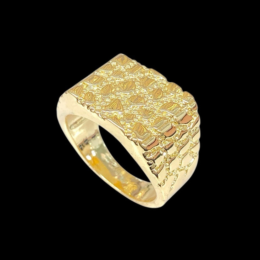 Anillo barroco de hombre / Oro Laminado 18K