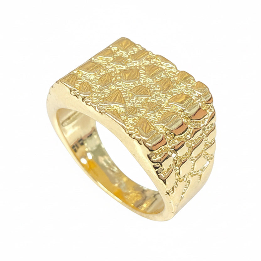 Anillo barroco de hombre / Oro Laminado 18K