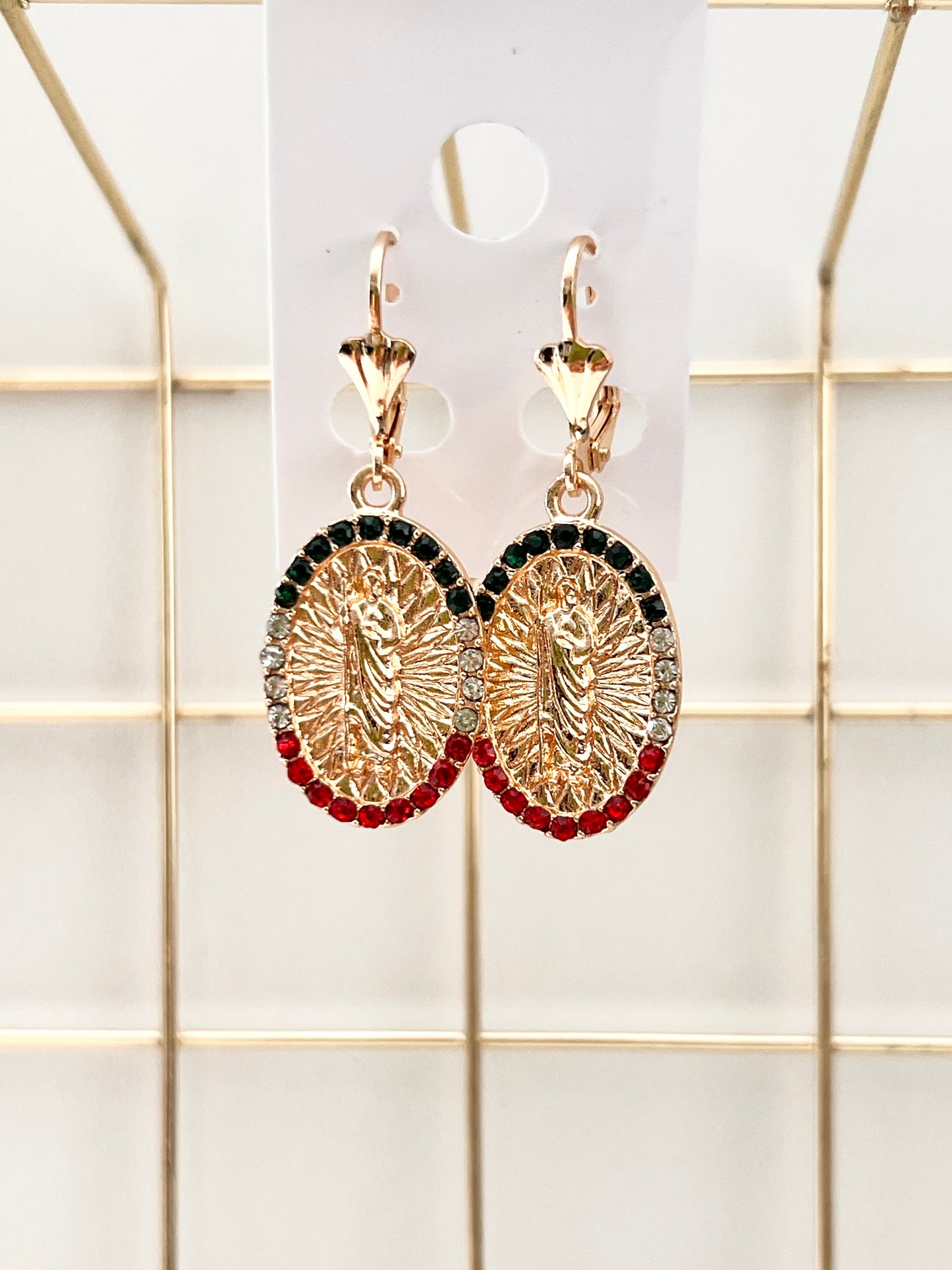 St. Jude Earrings / 18K Gold Plated