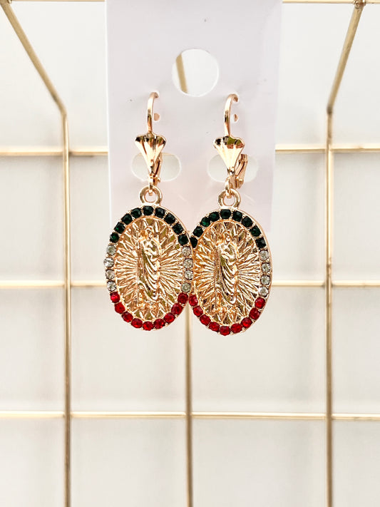 Aretes de San Judas / Oro Laminado 18K