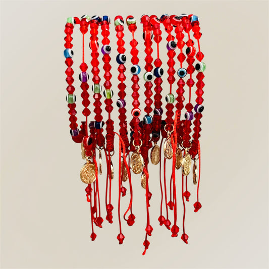 Docena Pulseras de hilo de San Benito / Bisutería