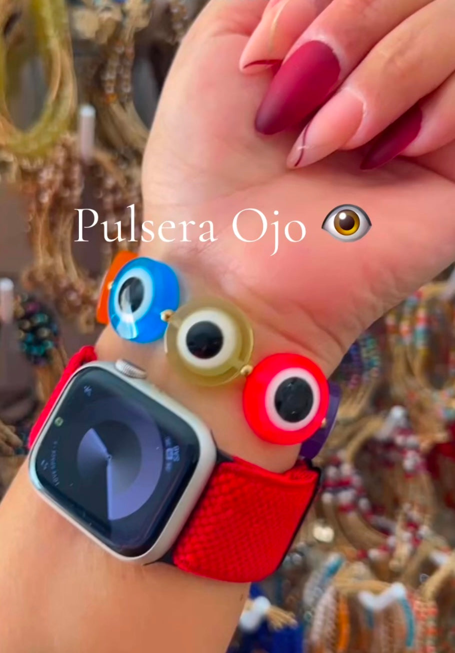 Pulsera de ojo  / Acrílico