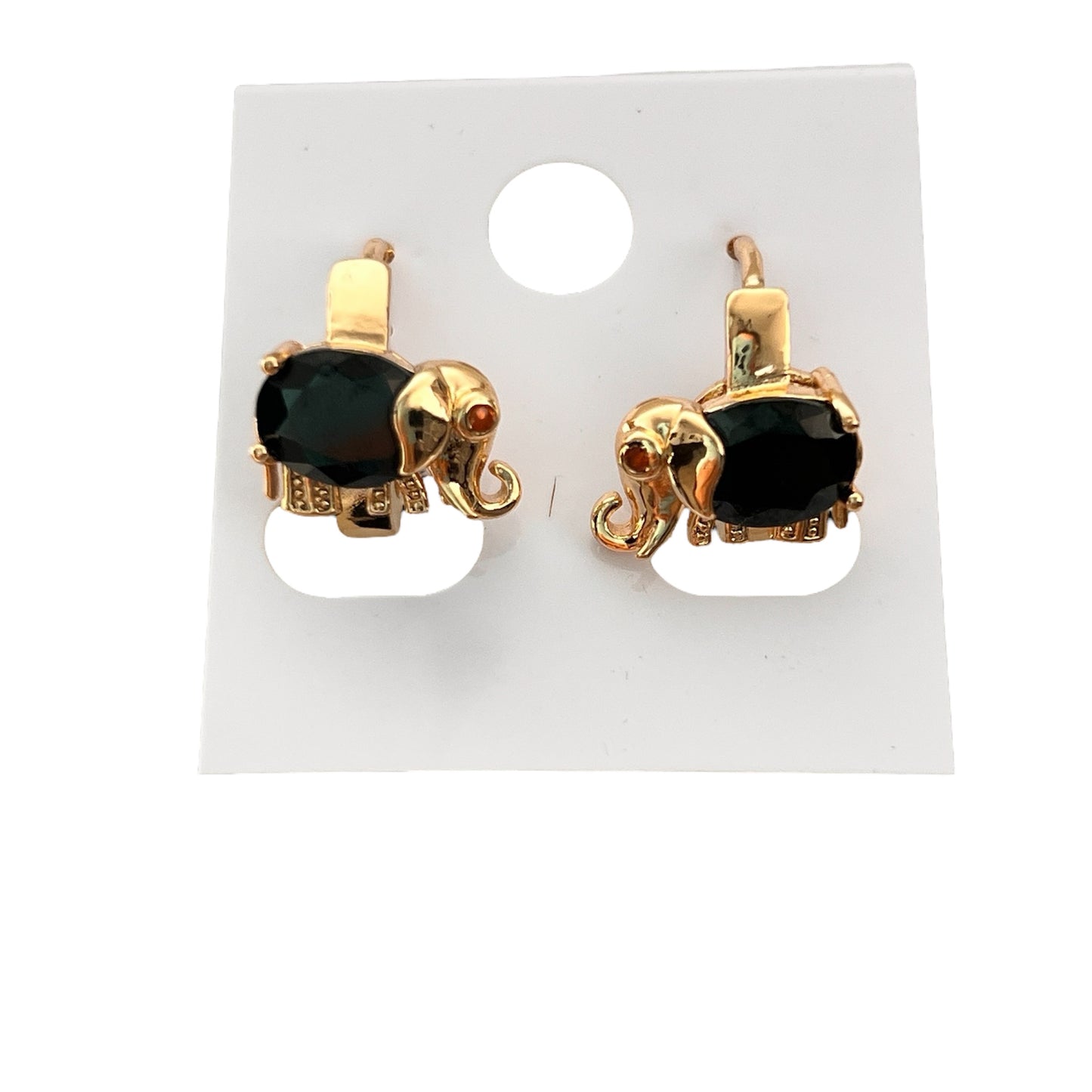 Aretes Huggies / Oro Laminado 18K