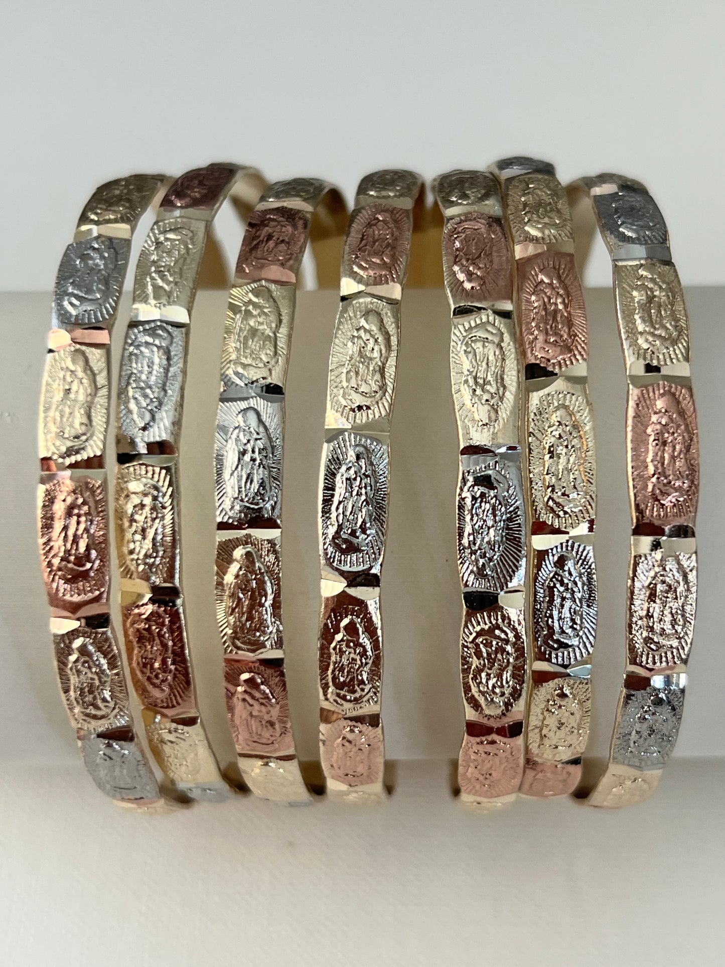 Semanario Virgen de Guadalupe #5 / Oro Laminado 18K