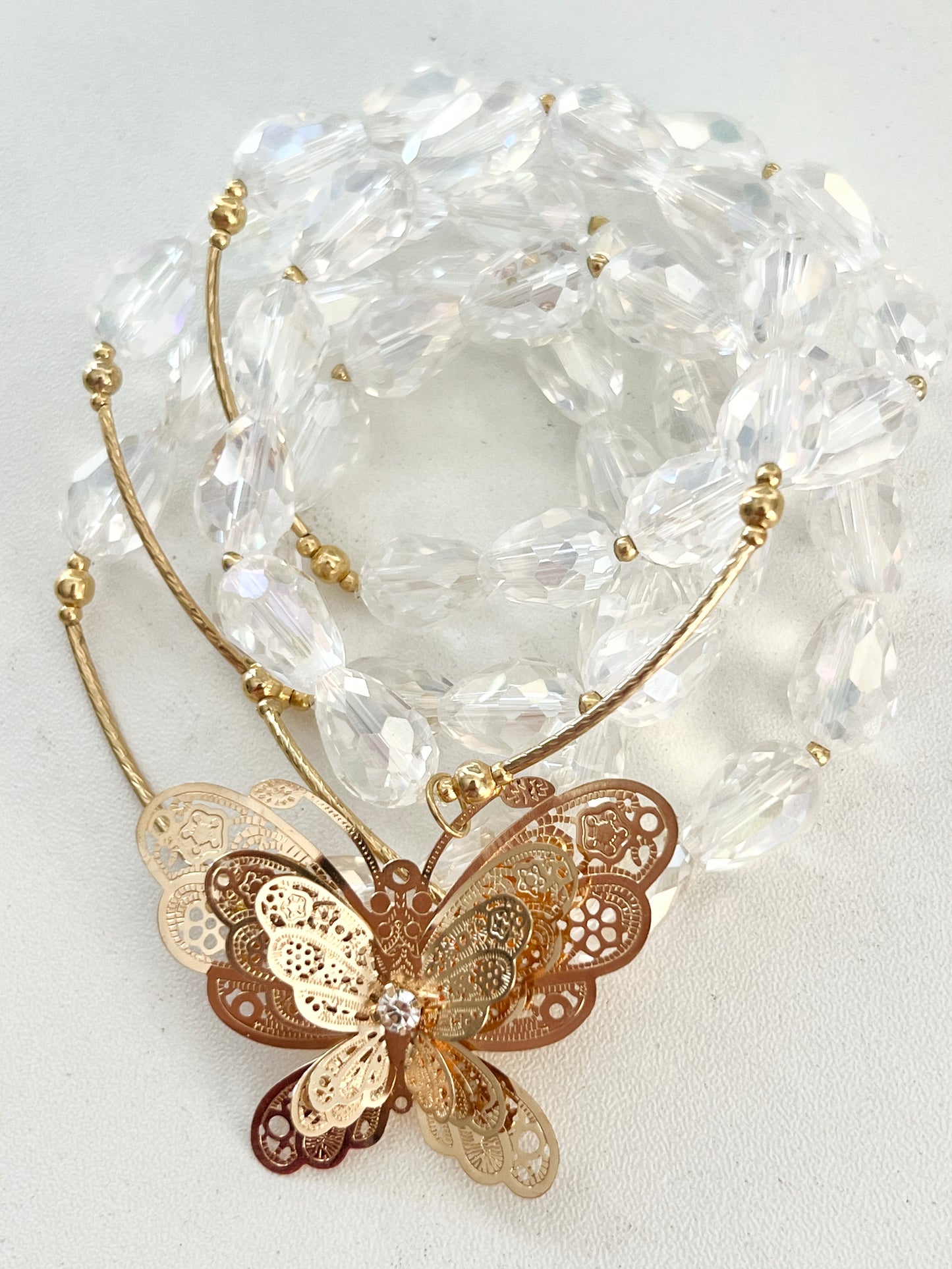 Semana Inglesa Mariposa / Chapa de Oro 14K