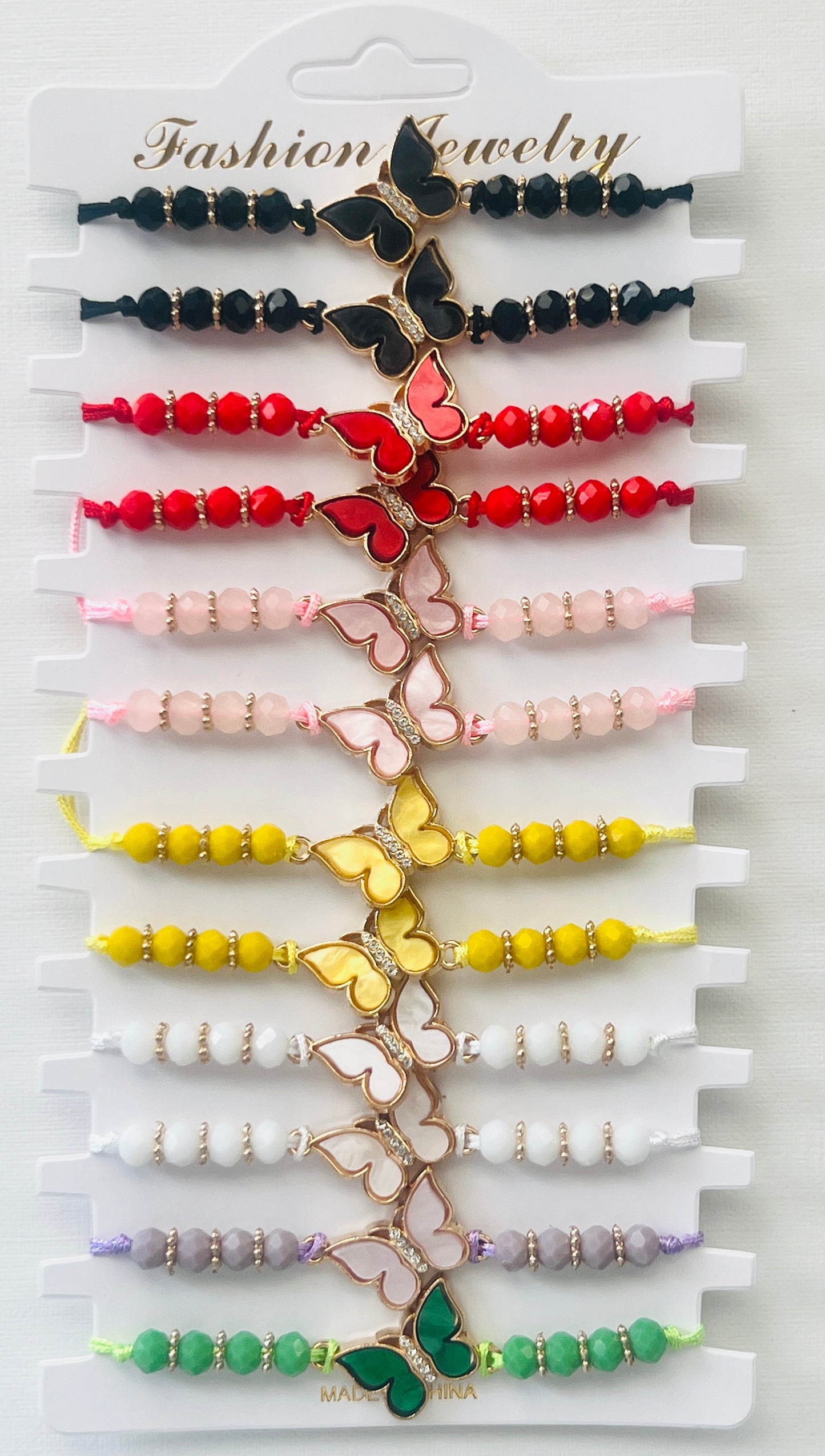 Docena Pulseras de hilo / Bisutería