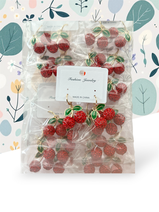 Docena Aretes 🍒 / Bisutería