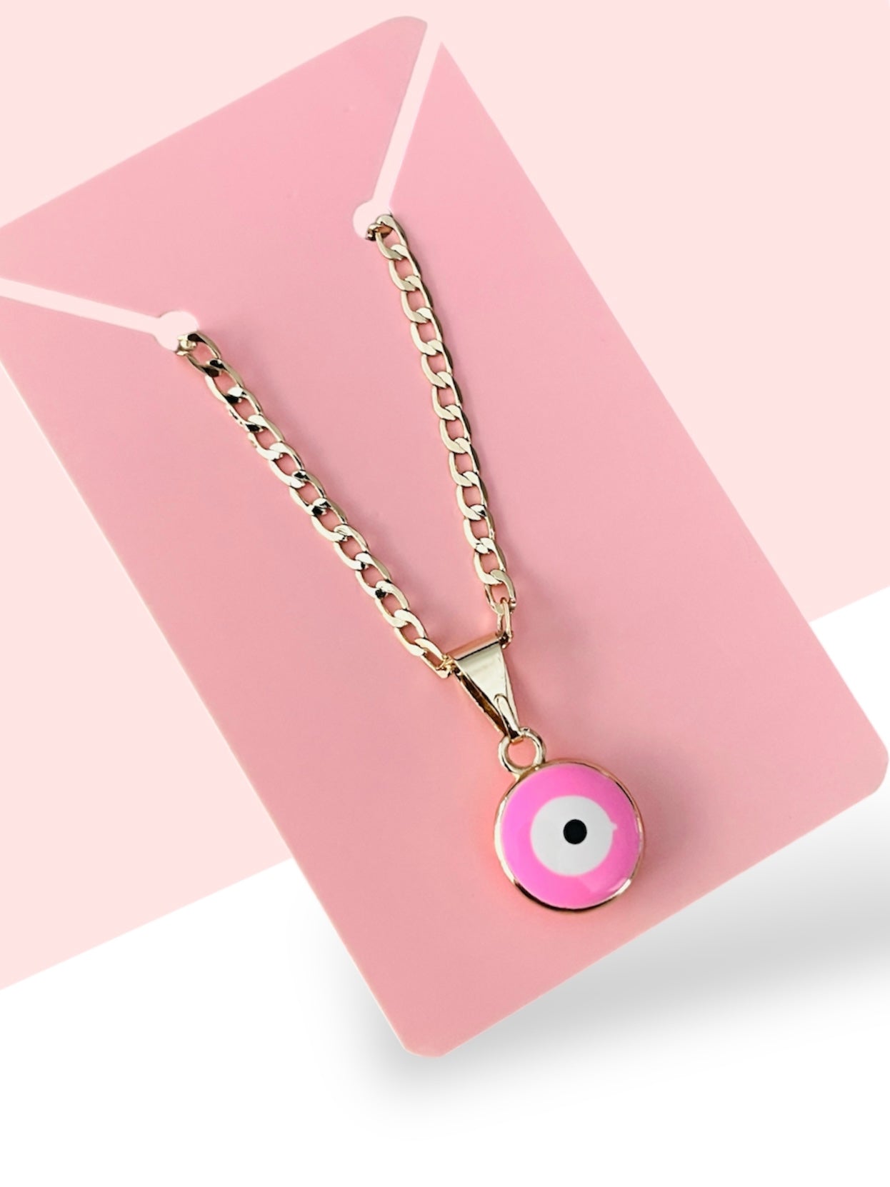 Cadena y dije Ojito / Oro Laminado 18K