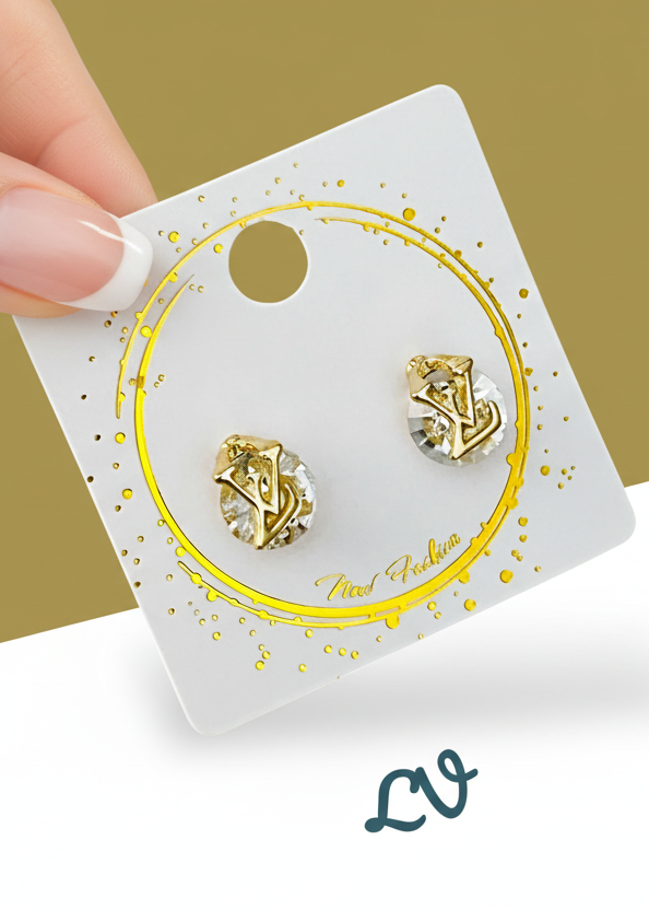 Arete Inspirado CC / Oro Laminado 18K