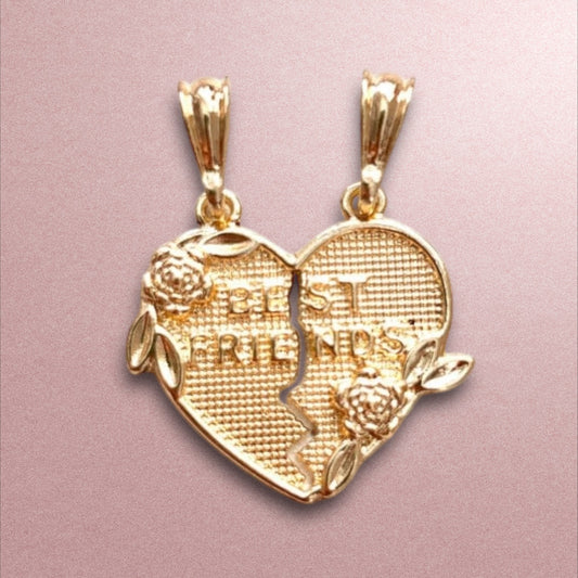 Dije Best Friends / Oro Laminado 18K