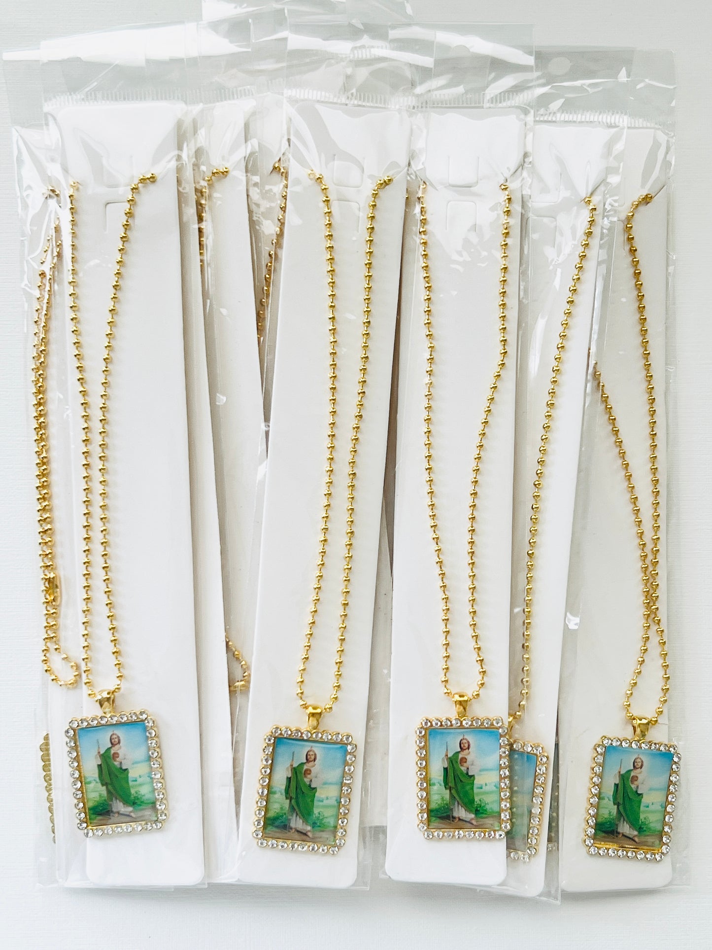 Docena set Cadena y Medalla San Judas / Bisutería