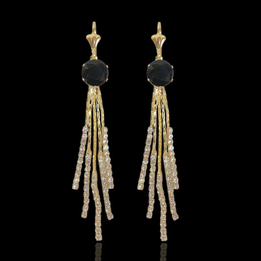 Aretes Colgantes / Oro Laminado 18K