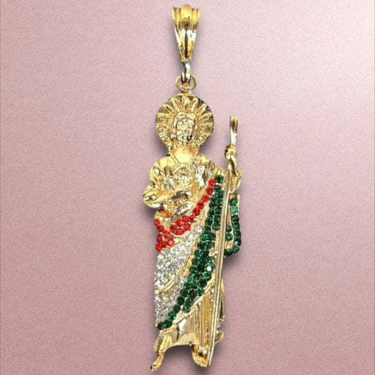 Dije de San Judas / Oro Laminado 18K