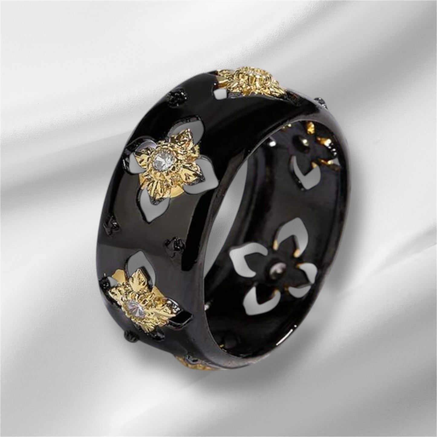 Anillo gótico clásico /Oro Laminado 18K