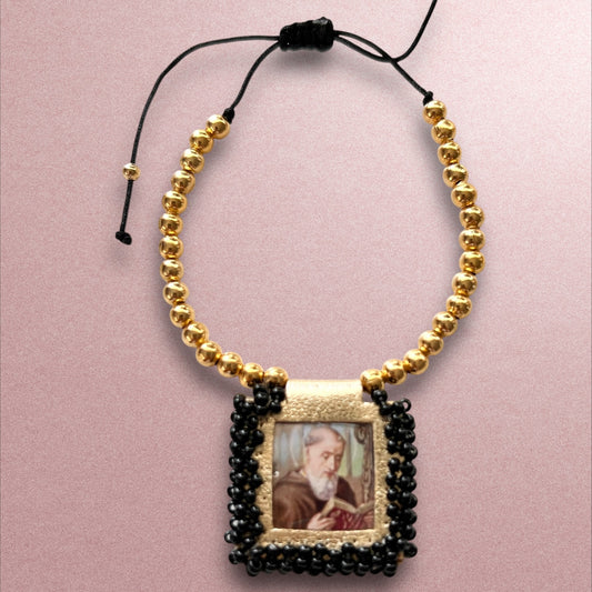 San Benito thread bracelet / 14k gold plate