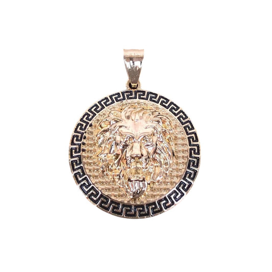 Medalla León   / Oro Laminado 18K