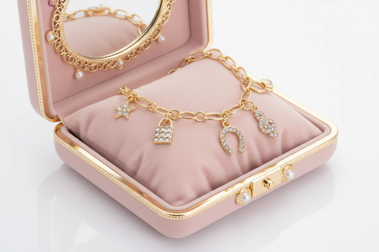 Pulsera de la Suerte 🍀 / Oro Laminado 18K