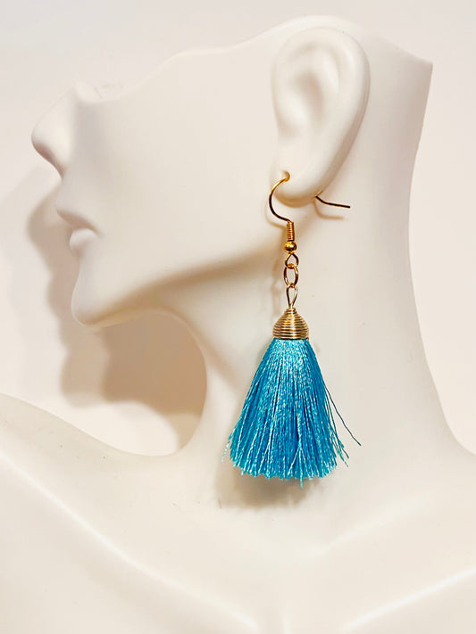 Silk Motita Earrings / Jewelry