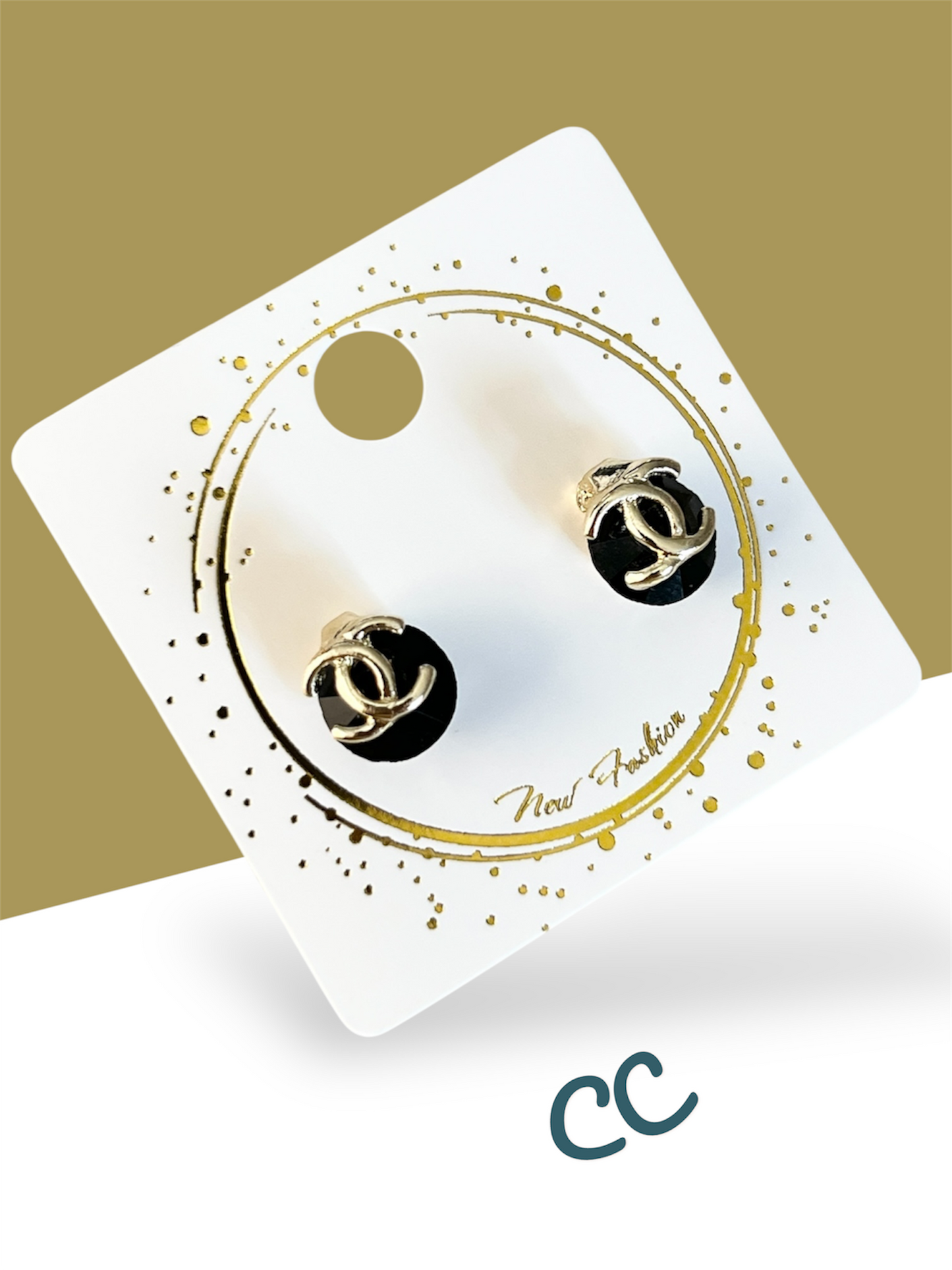 Arete Inspirado CC / Oro Laminado 18K