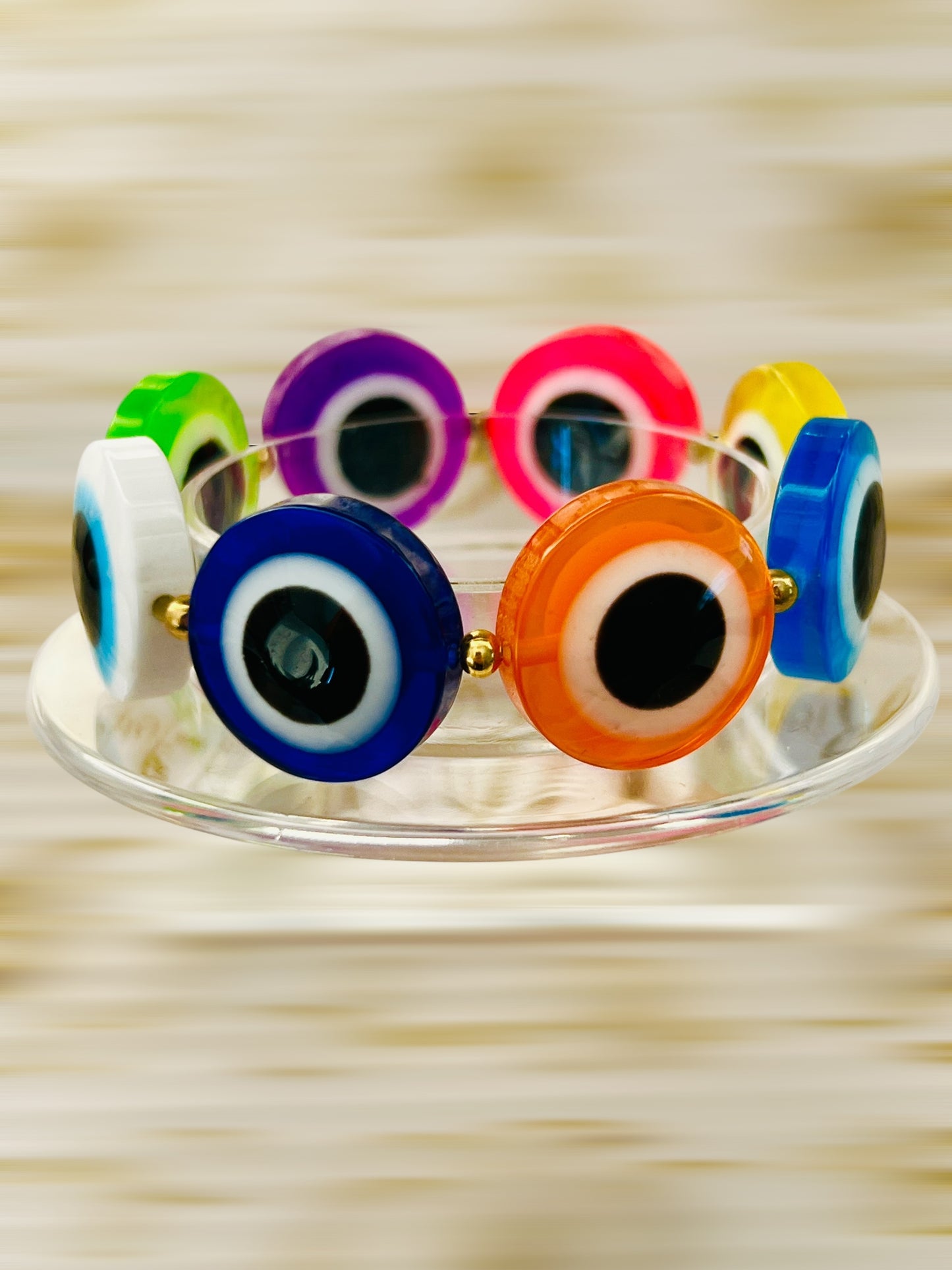 Pulsera de ojo  / Acrílico