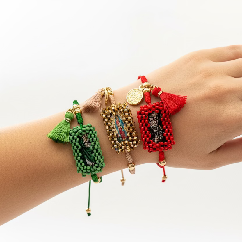 Scapular Bracelet / 14k Gold Plate