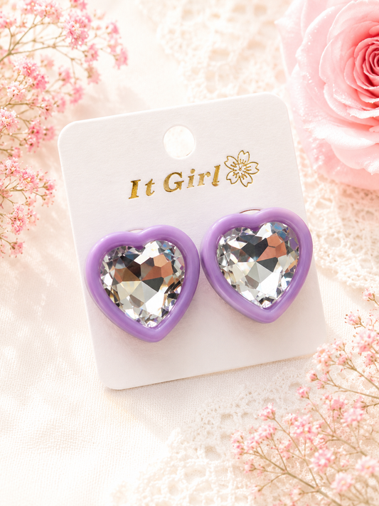 Aretes corazón
