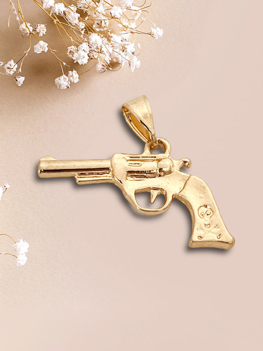 Pistol Pendant / 18K Gold Plated