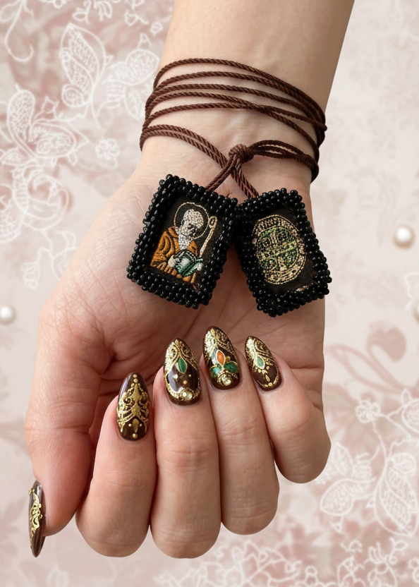 Scapular thread bracelet