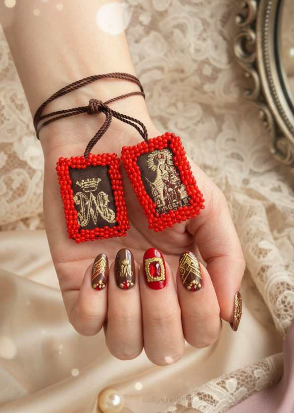 Scapular thread bracelet