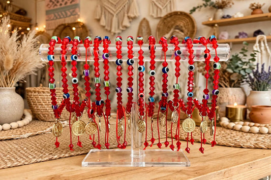 Docena Pulseras de hilo de San Benito