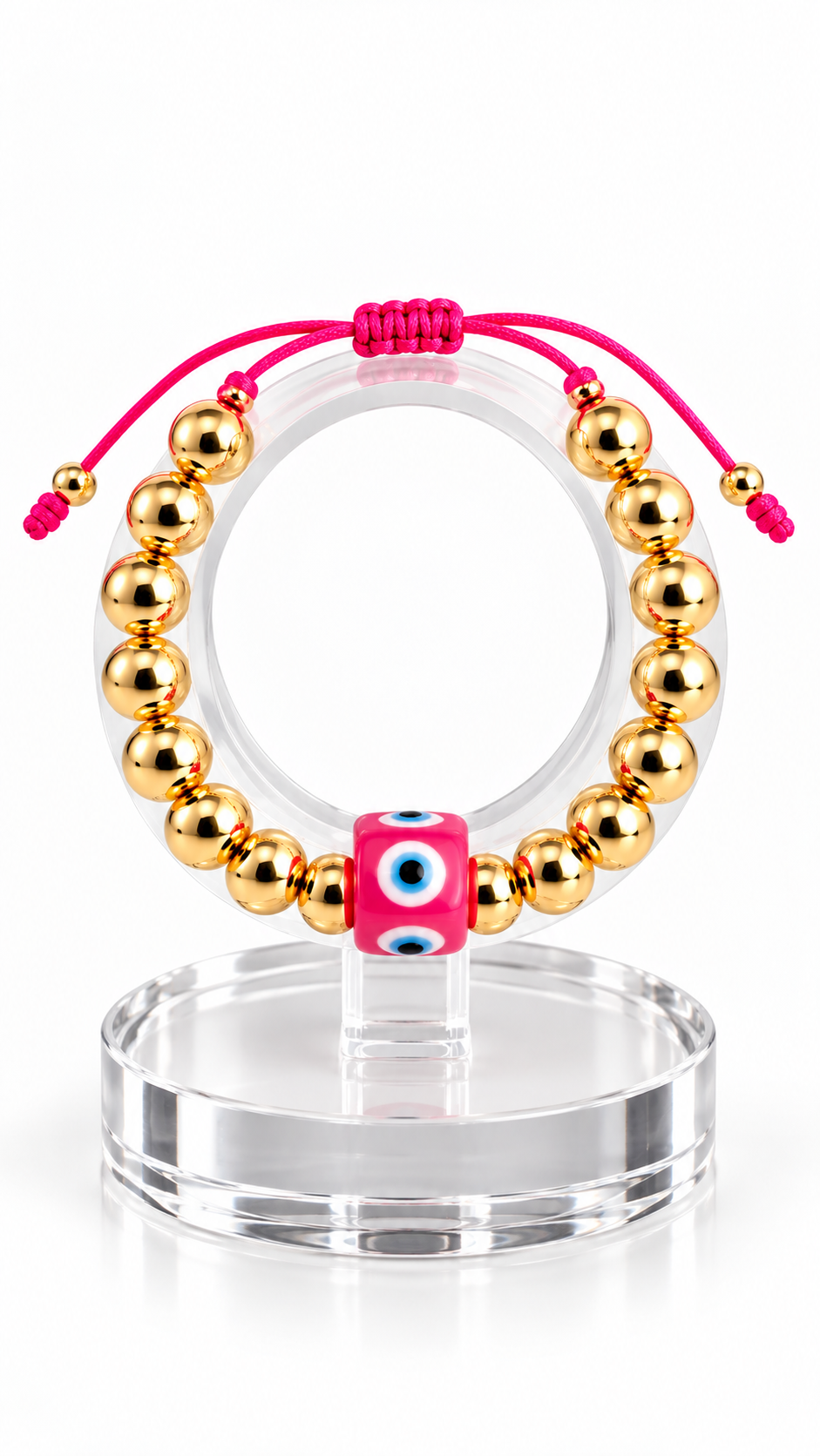 Pulsera Dado / Chapa de Oro 14K