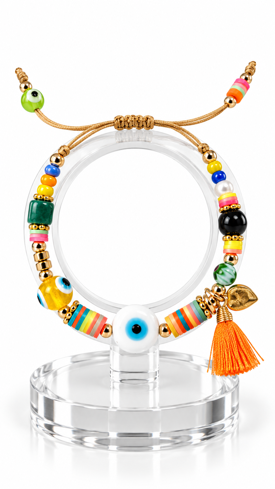 Pulsera ojo / Chapa de Oro 14K
